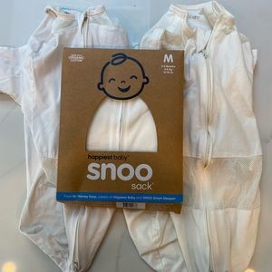 Three Snoo Sleep Sacks Size M